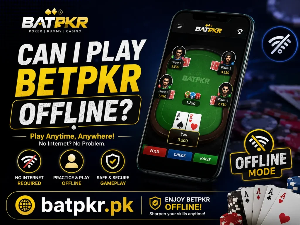 Can I Play Betpkr Offline
